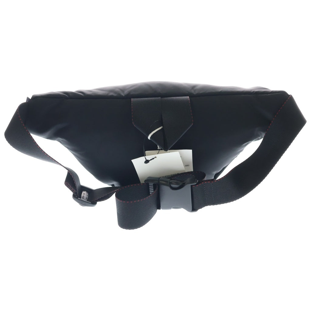 COMME des GARCONS HOMME(コムデギャルソンオム) ロゴ ナイロンツイル ウエストバッグ ボディバッグ ブラック HK-K202-051 レディース