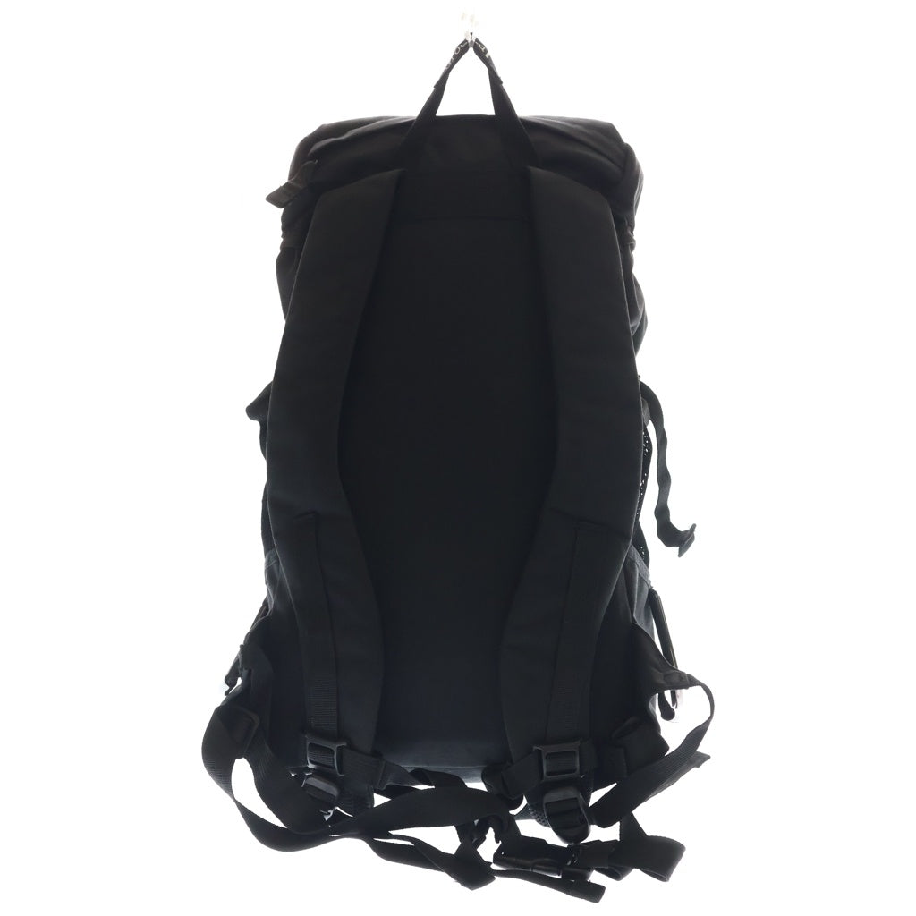Ground Y(グラウンドワイ) NY CLOTH BACK PACK ロゴ刺繍 ナイロン バックパック デイパック リュックサック ブラック