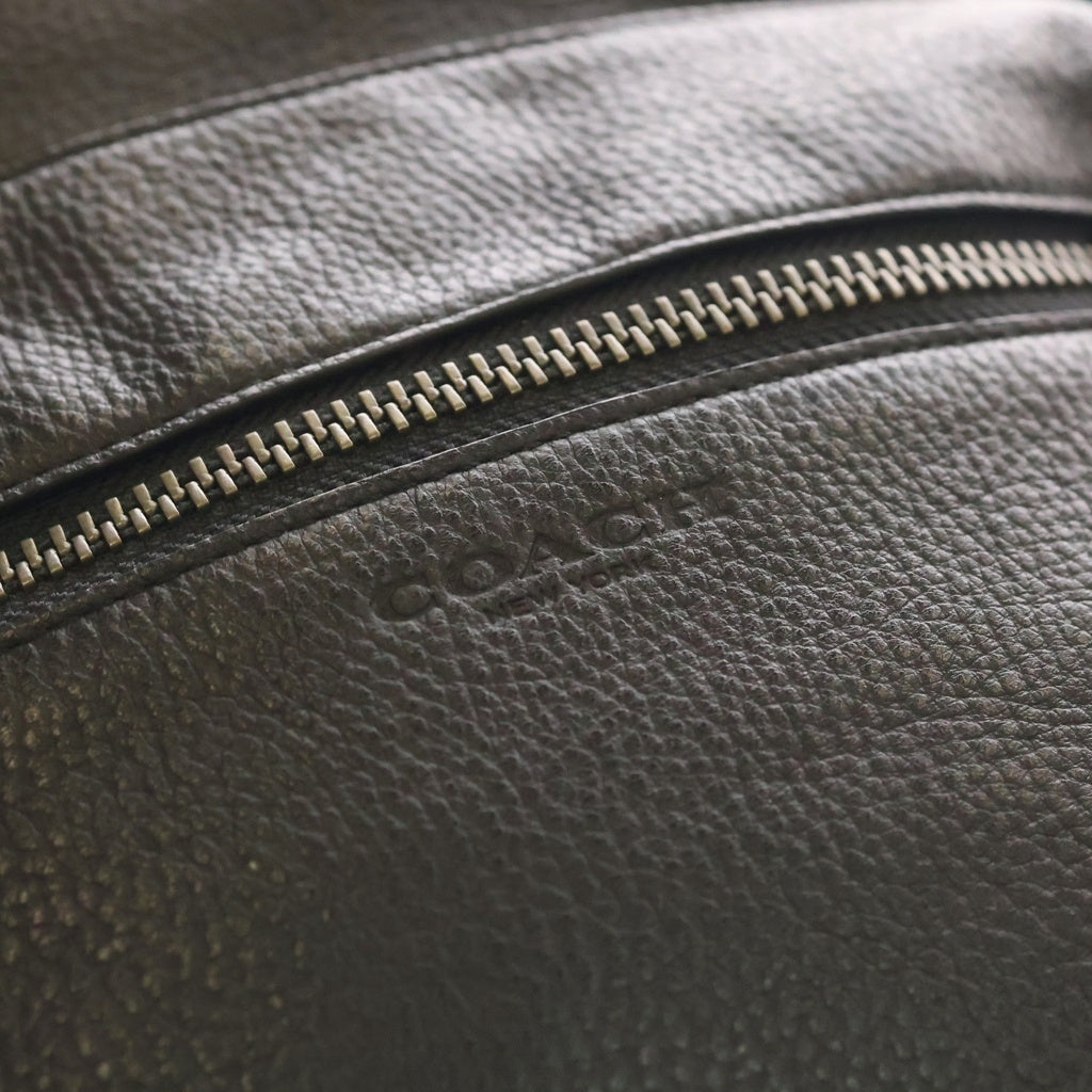 COACH(コーチ) レザー バッグパック デイパック リュックサック ブラック H2021-2854 レディース
