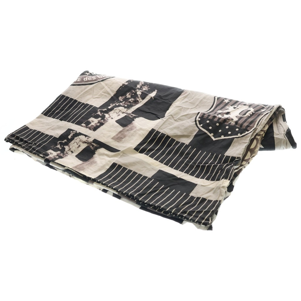 COMME des GARCONS(コムデギャルソン) 13SS サッカーデザインプリント 特大 スカーフ マルチカラー OI-K009 レディース