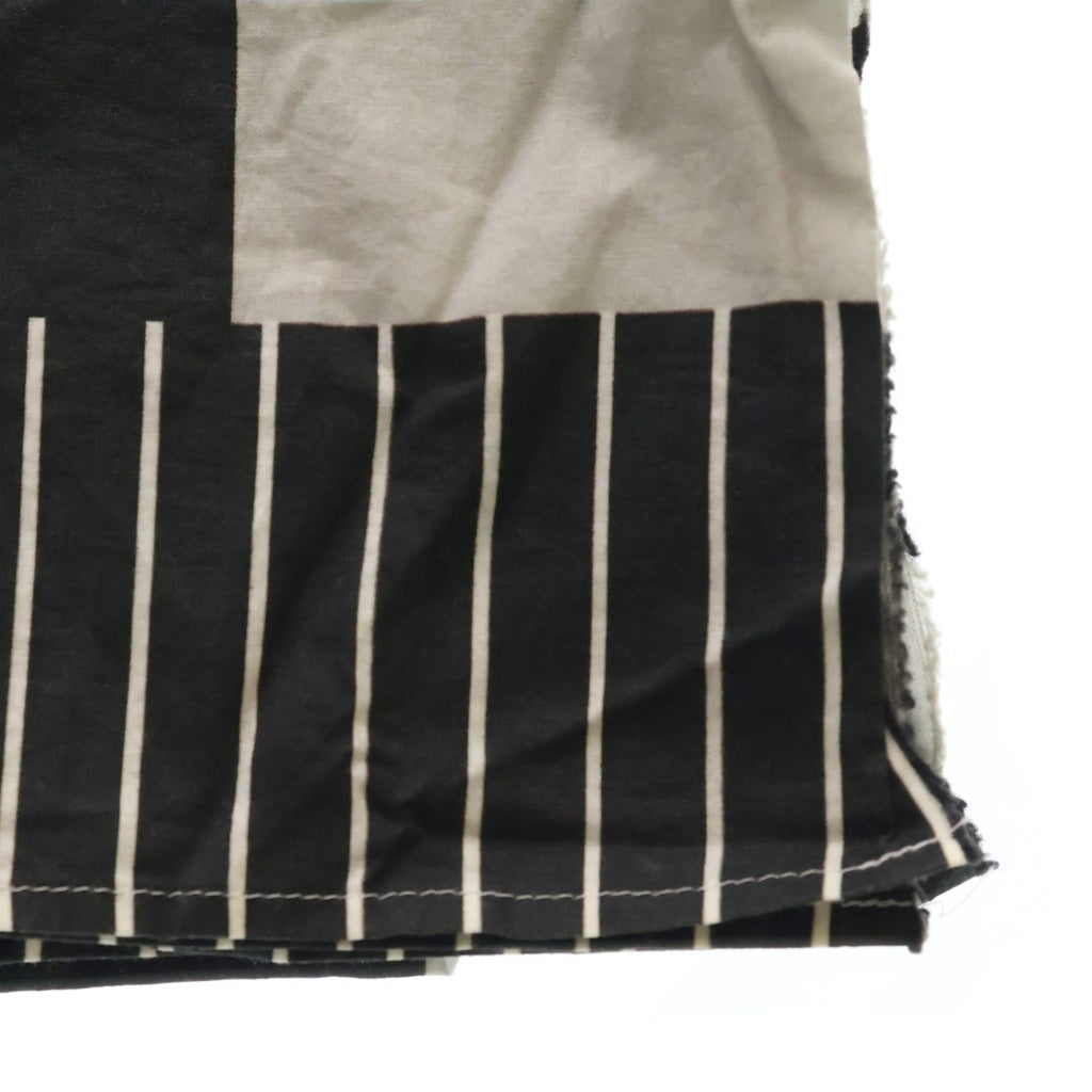 COMME des GARCONS(コムデギャルソン) 13SS サッカーデザインプリント 特大 スカーフ マルチカラー OI-K009 レディース