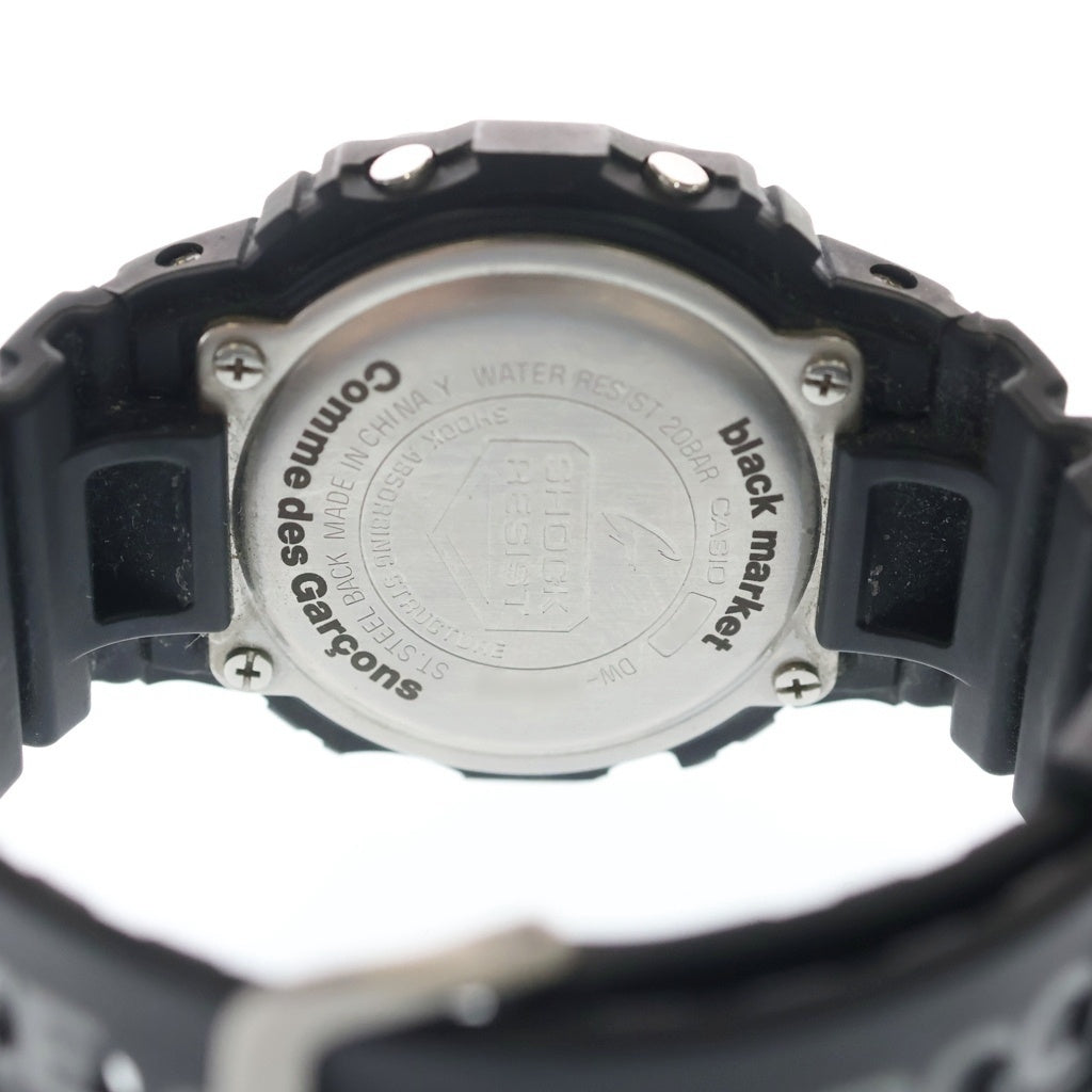 CASIO G-SHOCK(カシオ ジーショック) ×COMME des GARCONS DW-5600BB コムデギャルソン クォーツ腕時計 デジタル ブラック