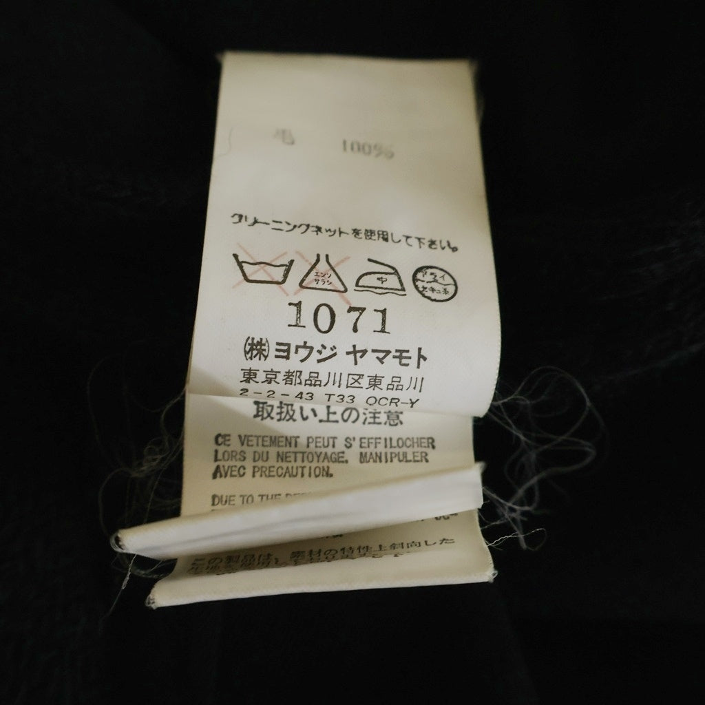 Y's(ワイズ) ウール カーディガン ジャケット ブラック レディース