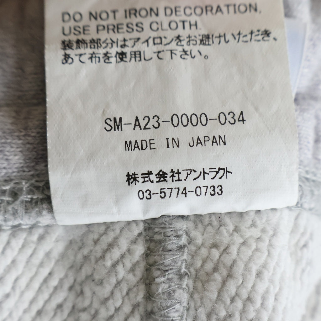 SAINT MICHAEL(セントマイケル) 23AW SWEAT PANTS スウェットパンツ グレー SM-A23-0000-034