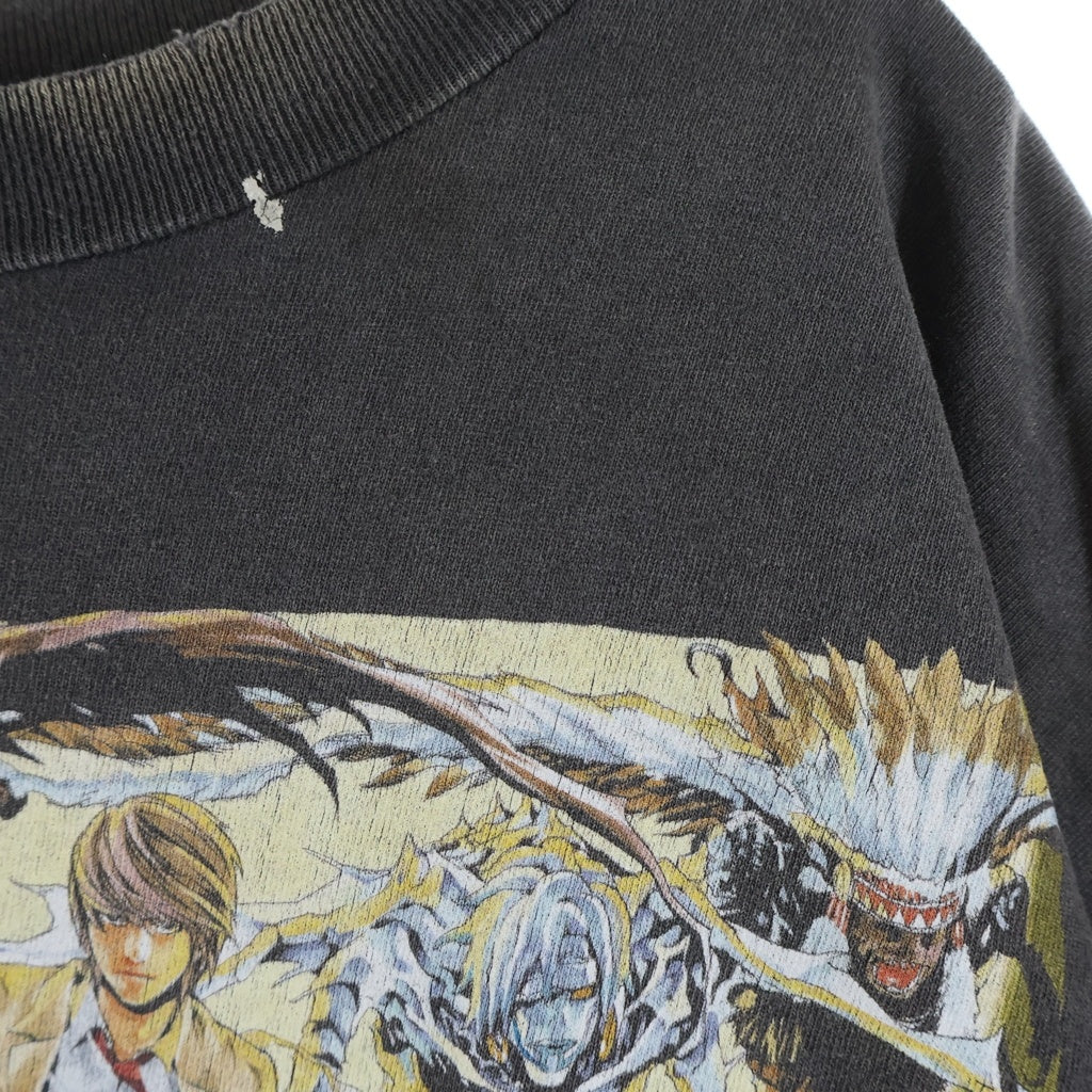 SAINT MICHAEL(セントマイケル) 26SS DETH NOTE DN_SS TEE デスノート Tシャツ ブラック SM-MK8-0000-C78