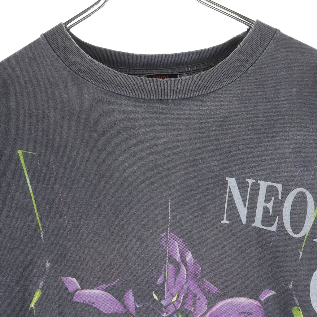 SAINT MICHAEL(セントマイケル) 24SS EVANGELION EV SS TEE 新世紀 エヴァンゲリオン Tシャツ ブラック SM-YS8-0000-C24