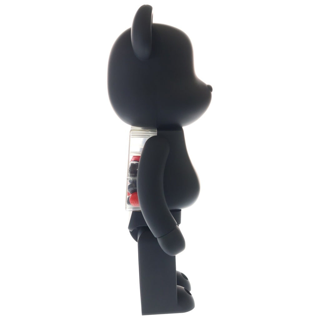 BE@RBRICK(ベアブリック) ×Andy Warhol × JEAN-MICHEL BASQUIAT #1000% ベアブリック×アンディーウォーホル×ジャンミシェルバスキア フィギュア 人形 インテリア レッド/ブラック
