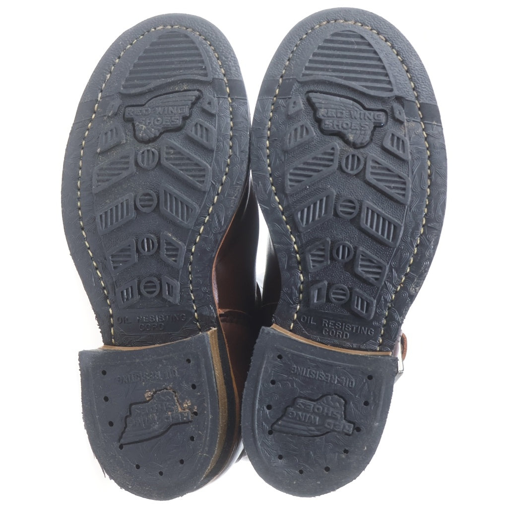 RED WING(レッド ウイング) 8258 100周年記念 エンジニア ロングブーツ レザー ブラウン