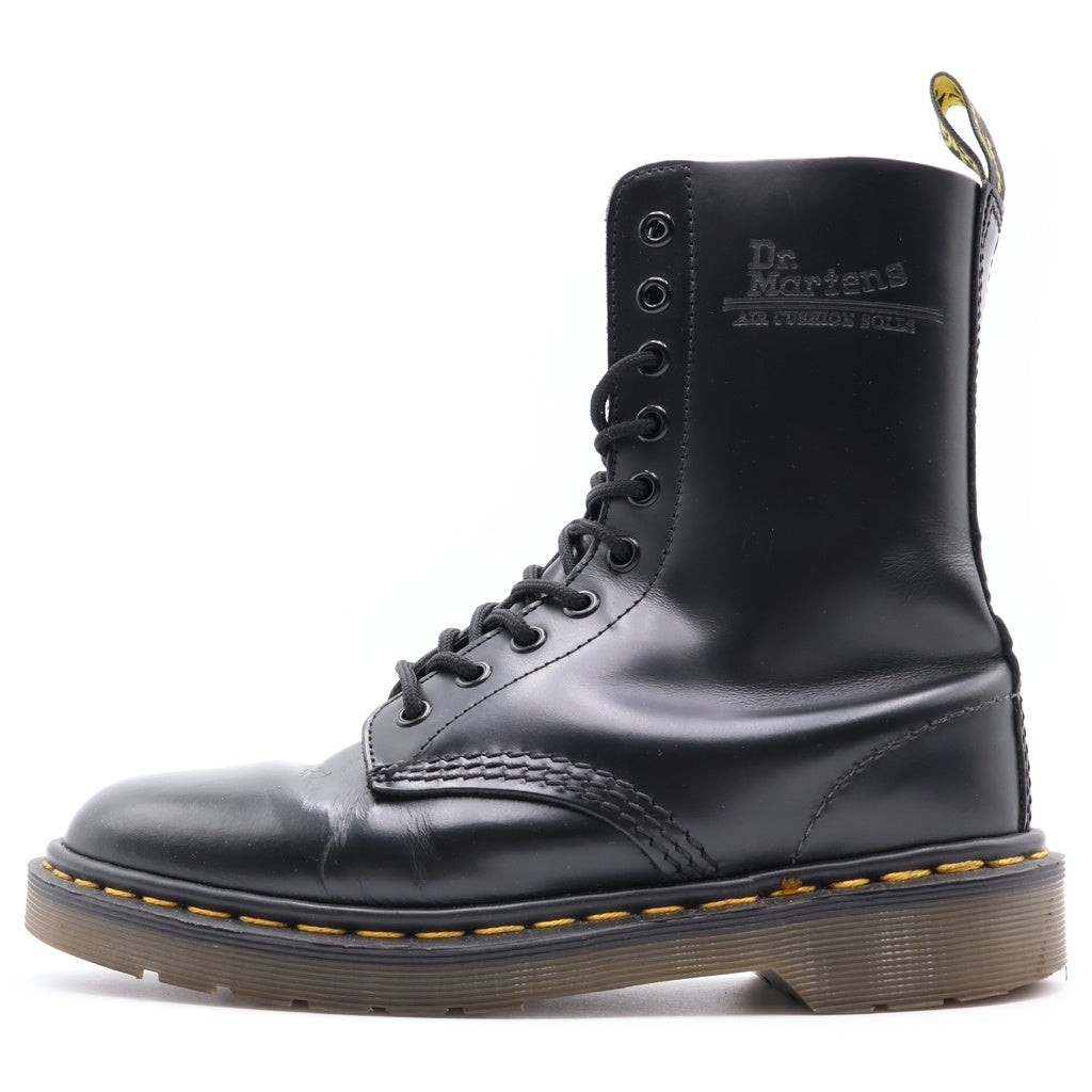 Dr.Martens(ドクターマーチン) 1490 レザー 10ホール ショートブーツ ブラック