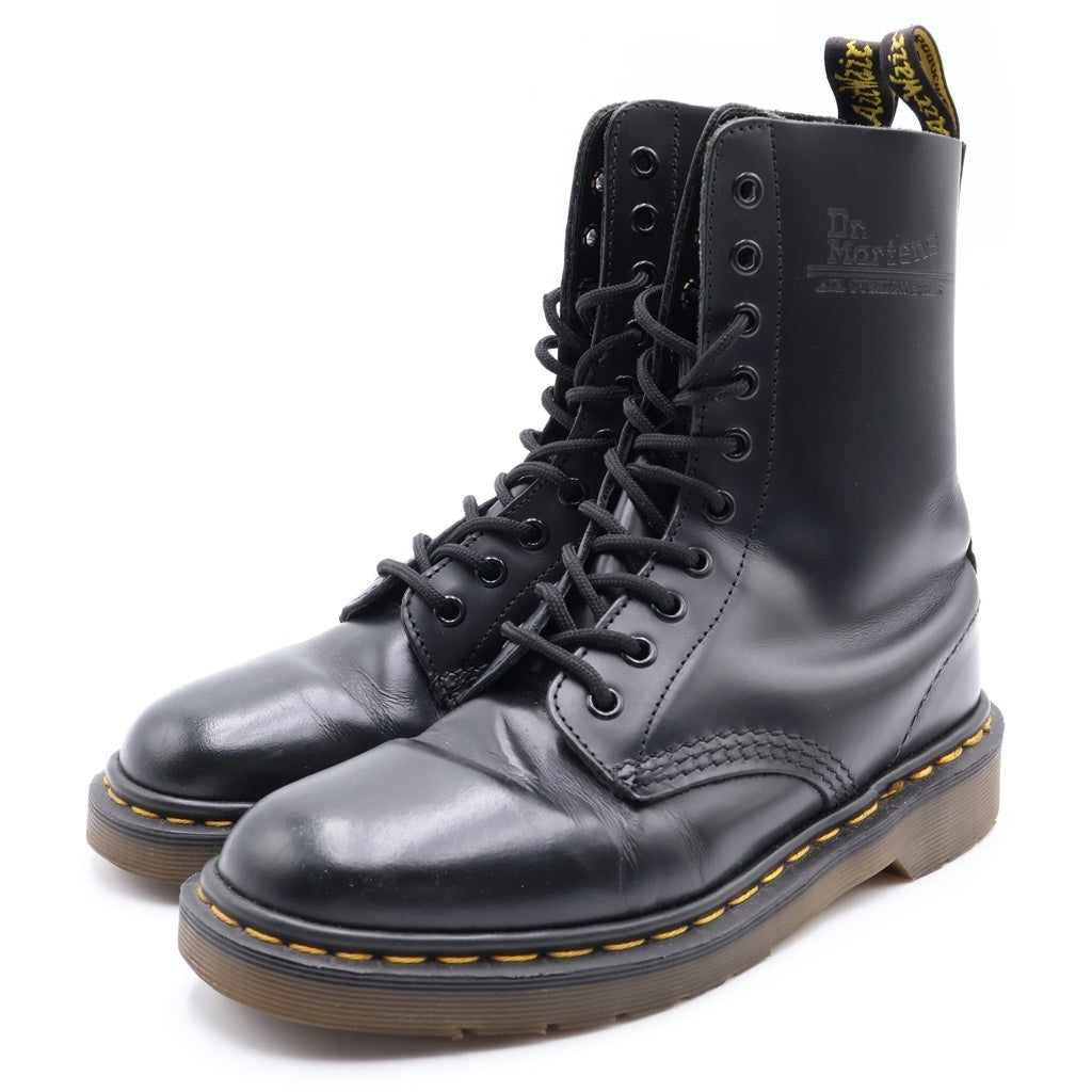 Dr.Martens(ドクターマーチン) 1490 レザー 10ホール ショートブーツ ブラック