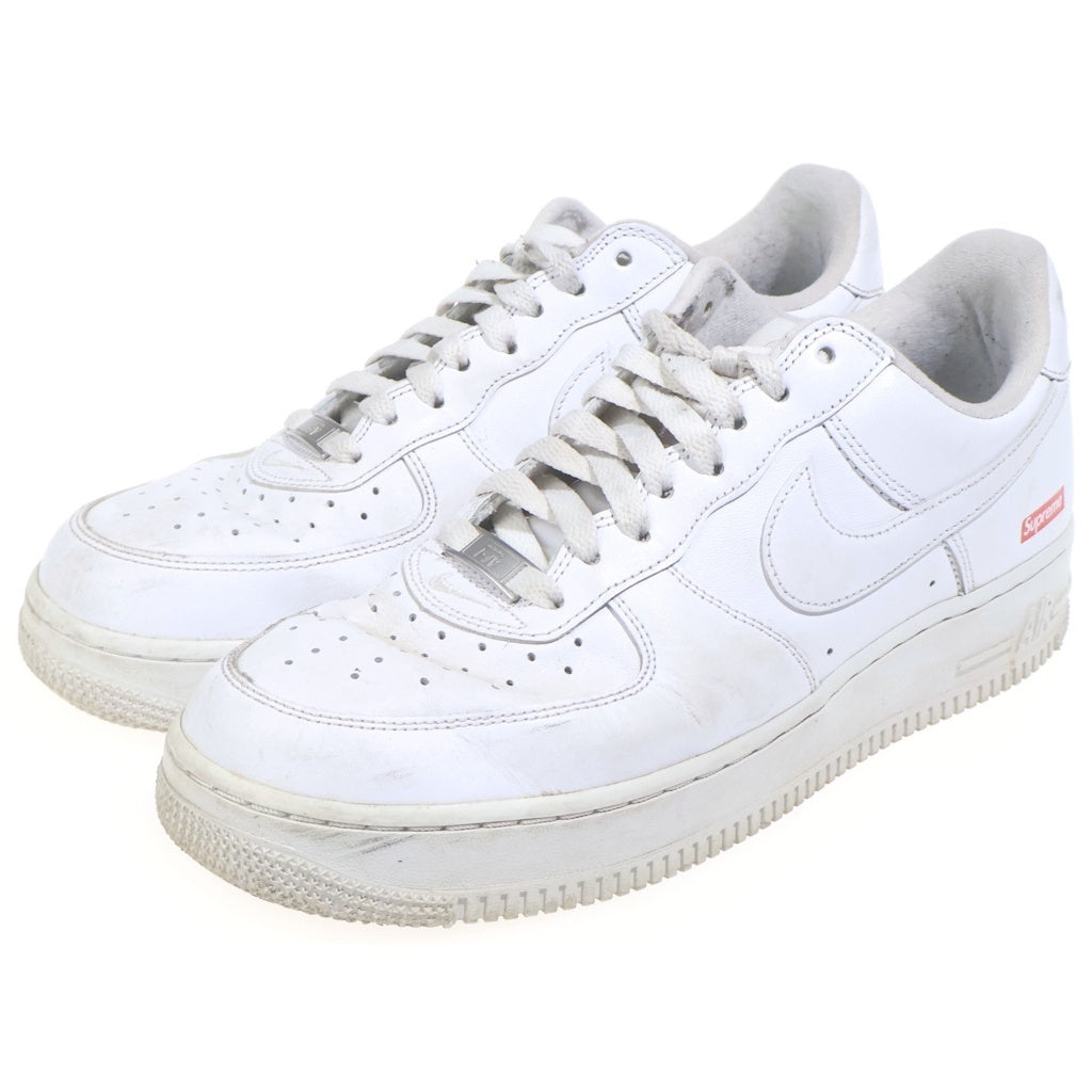 NIKE(ナイキ) × SUPREME AIR FORCE 1 LOW CU9225-100 シュプリーム エアフォースワン ローカットスニーカー ホワイト US9/27cm