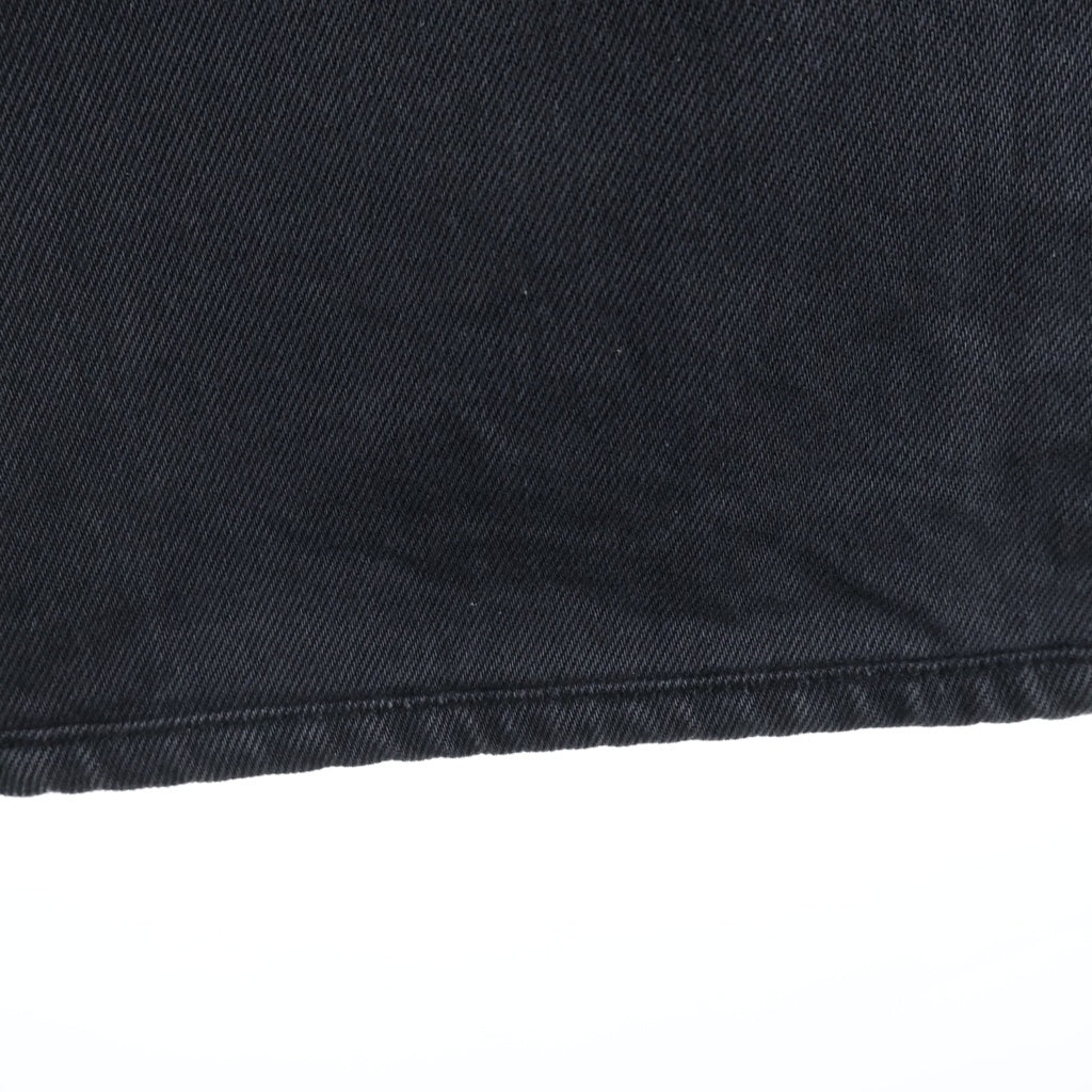 Acne Studios(アクネ ストゥディオズ) 1992M Slim-Fit Bootcut Jeans スリムフィットブーツカットジーンズ デニムパンツ ブラック B00306