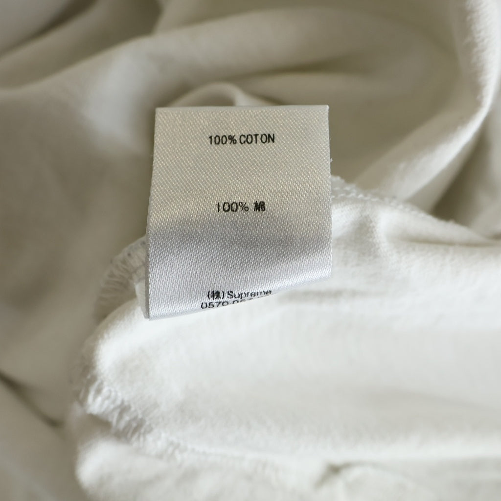 SUPREME(シュプリーム) 18AW ×COMME des GARCONS SHIRT Split Box コムデギャルソン シャツ スプリット ボックスロゴ 半袖Tシャツカットソー ホワイト