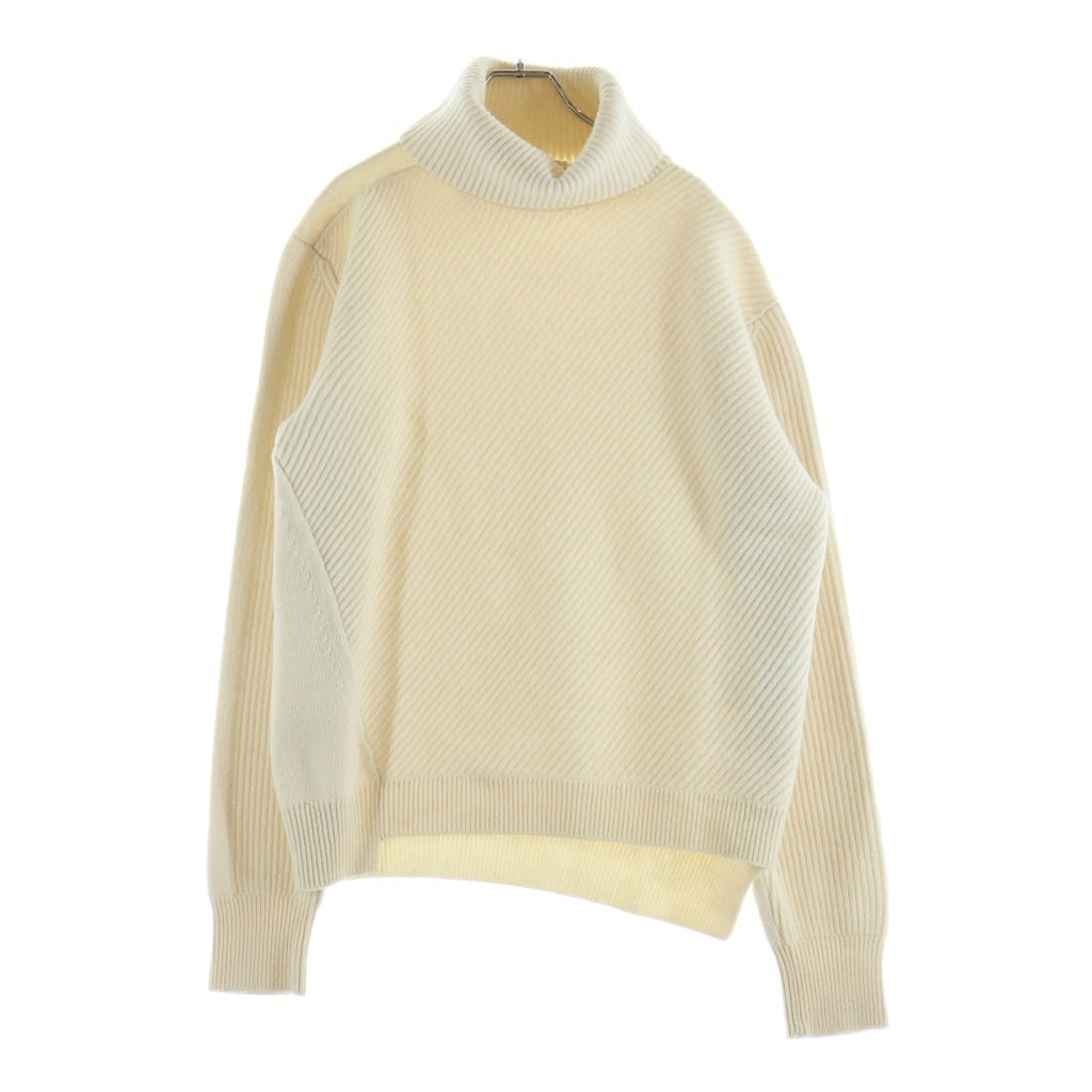 Alexander McQueen(アレキサンダーマックイーン) タートルネック ウール ニット セーター アイボリー 663617 Q1AUS