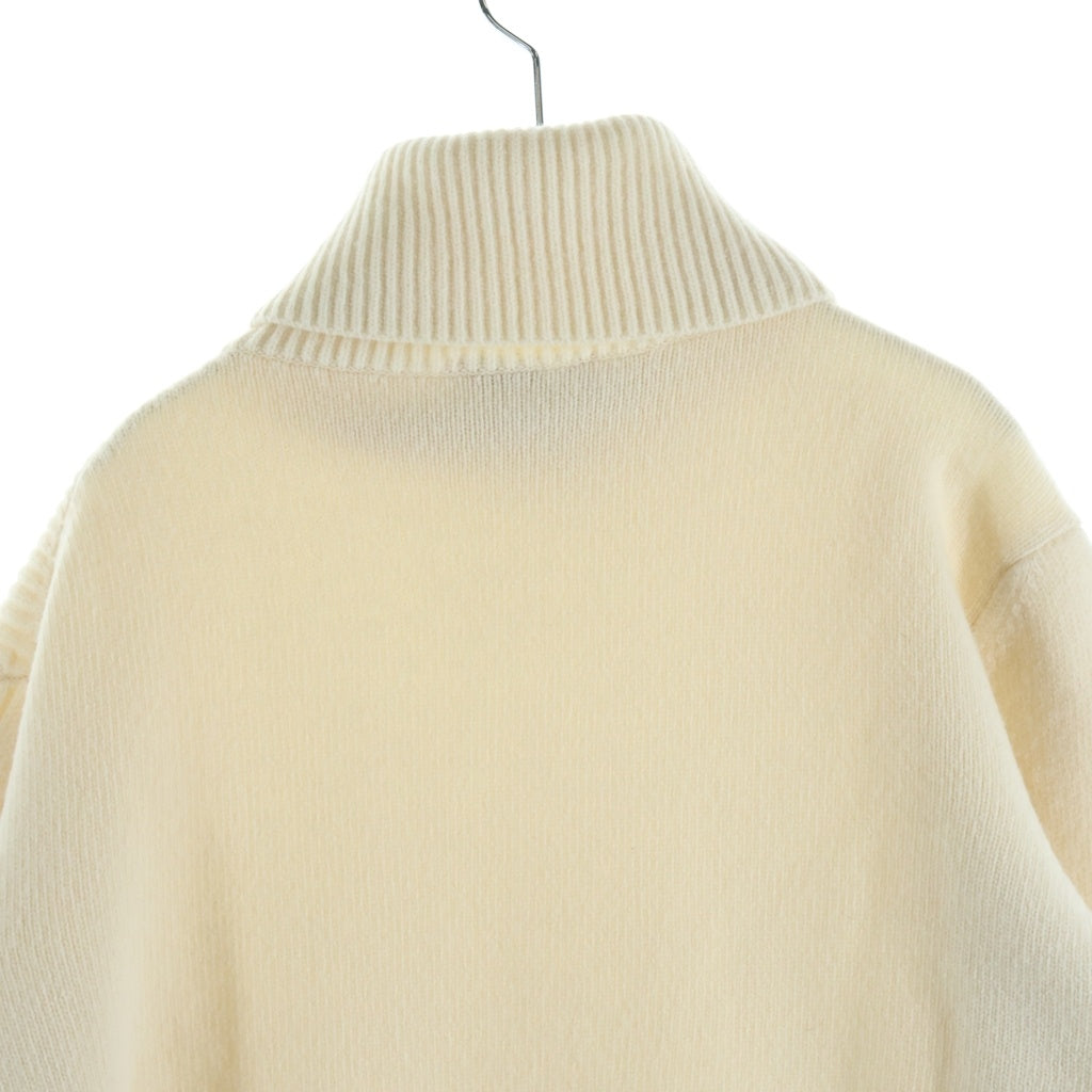 Alexander McQueen(アレキサンダーマックイーン) タートルネック ウール ニット セーター アイボリー 663617 Q1AUS