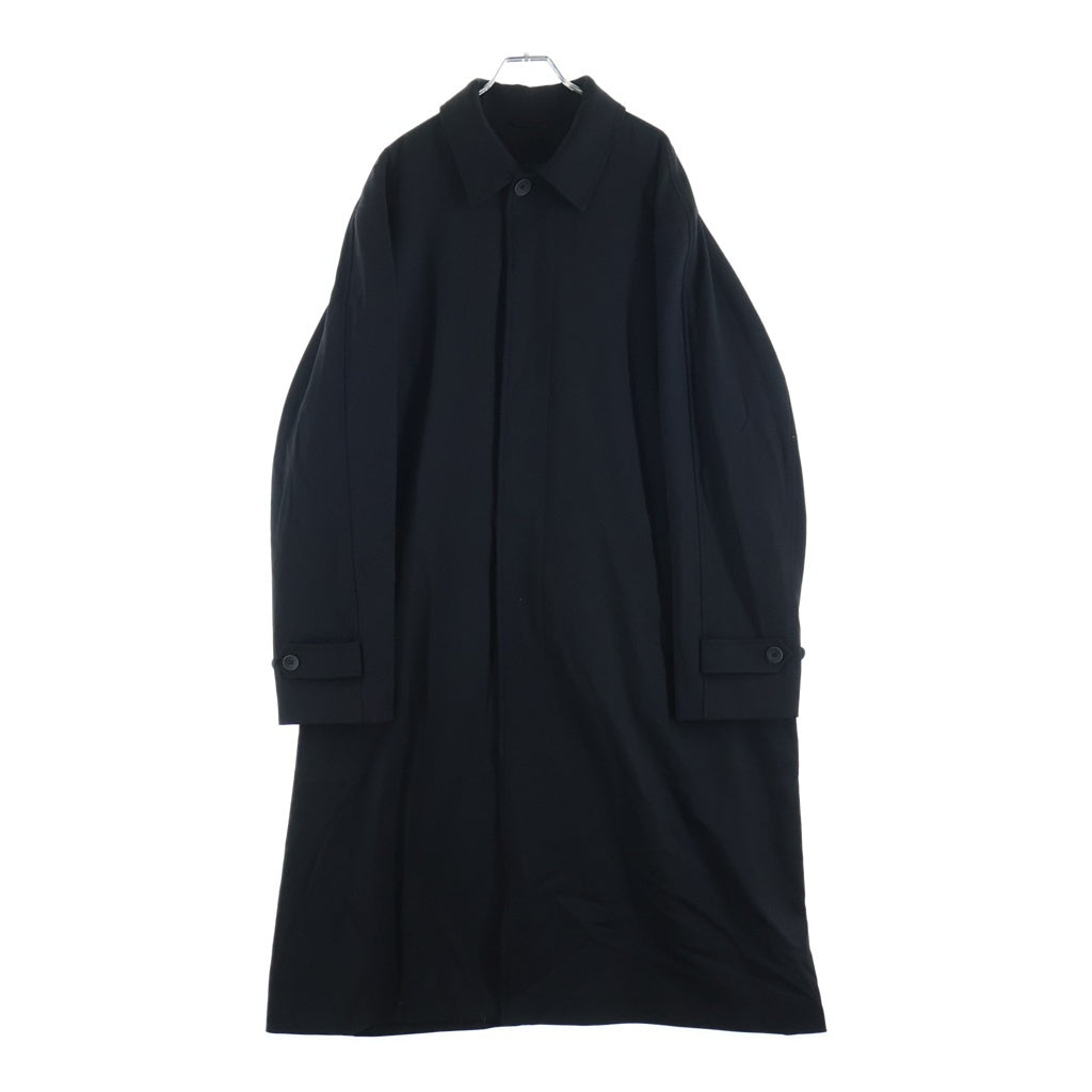 HERNO(ヘルノ) フライフロント ウール ステンカラー ロングコート