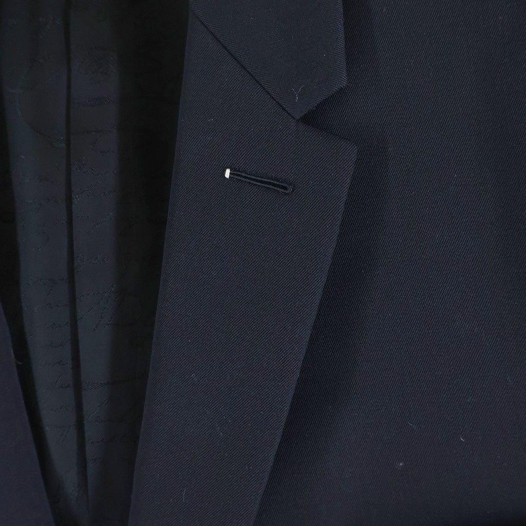 Berluti(ベルルッティ) 裏地カリグラフィ ウール 2B テーラードジャケット ネイビー R15GCL46WARP