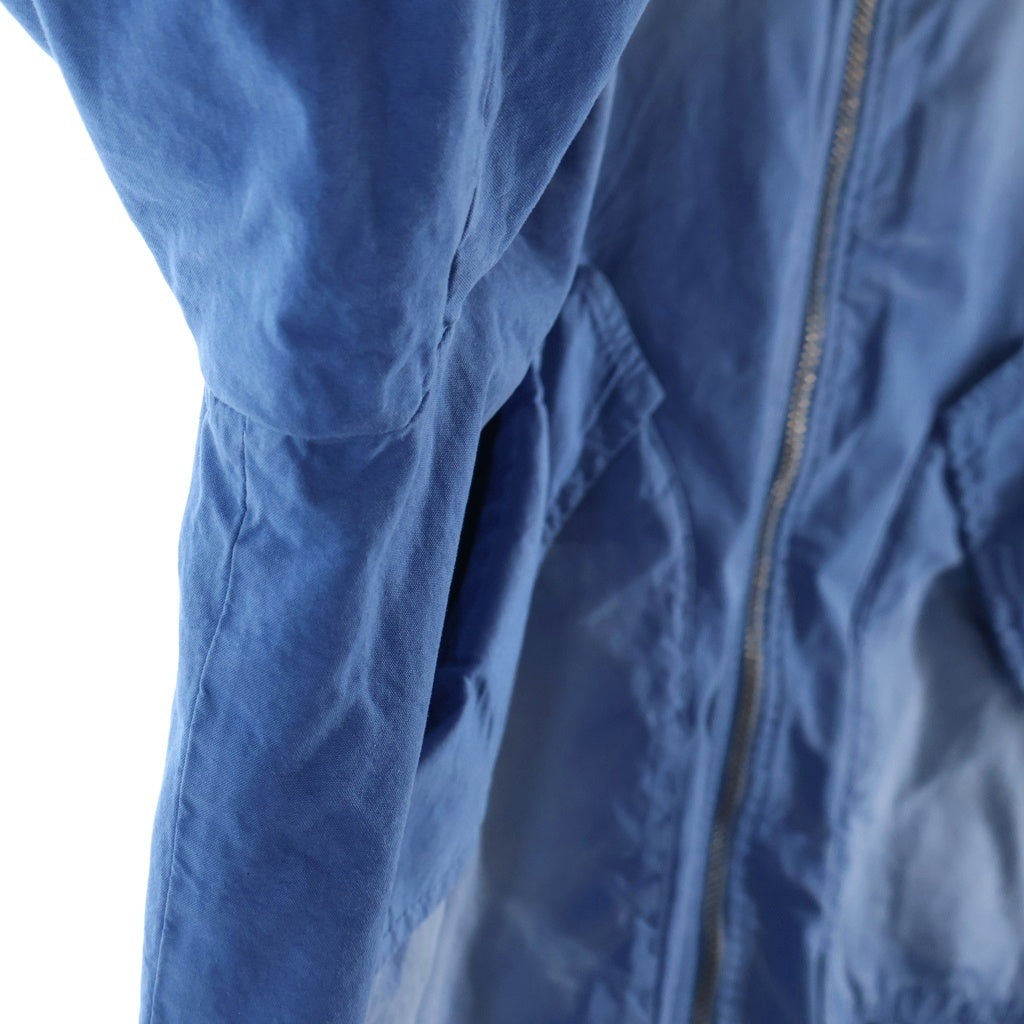 LOEWE(ロエベ) Corduroy Collar Bomber Jacket コーデュロイカラー コットン ボンバージャケット ブルゾン ブルー H526Y02X07