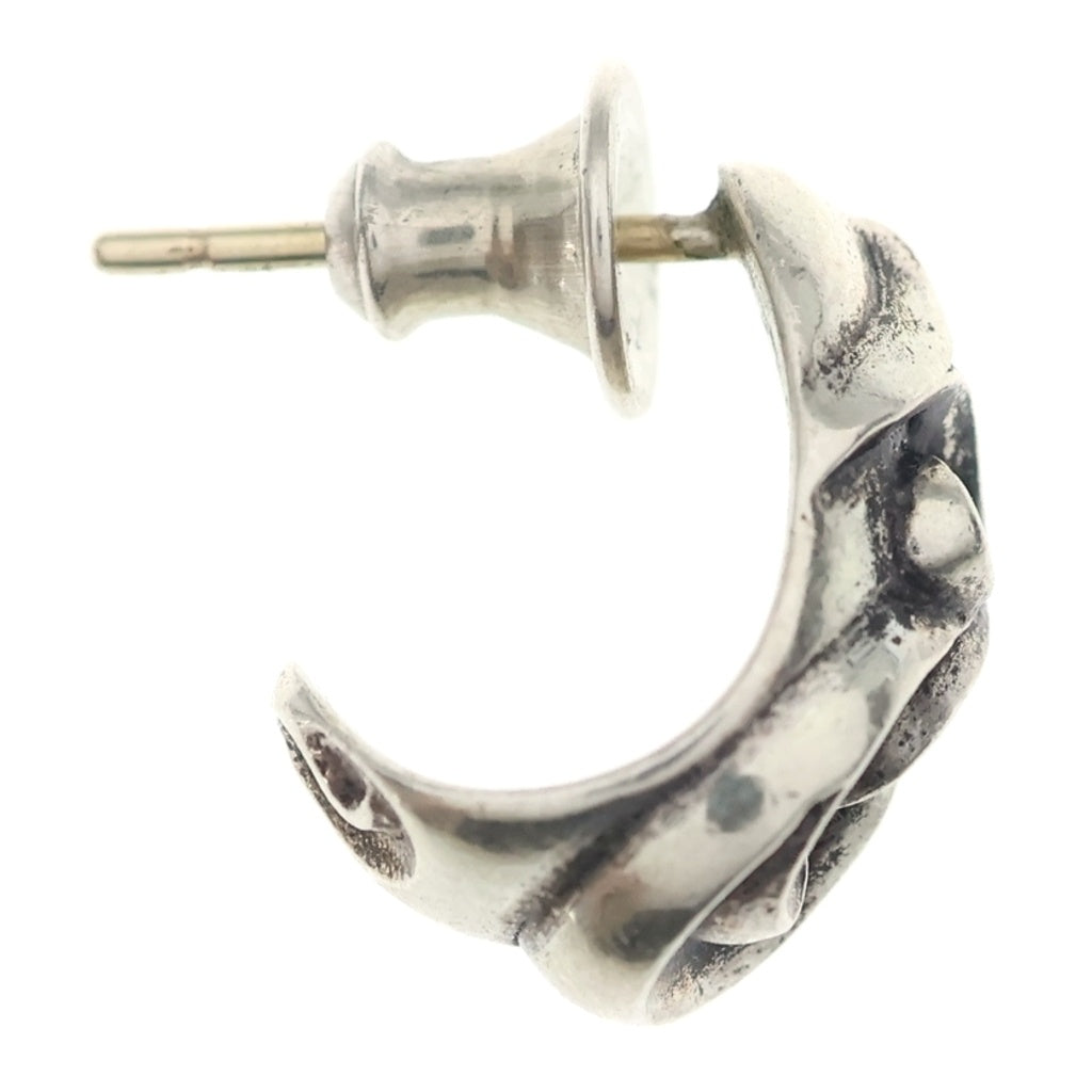 CHROME HEARTS(クロムハーツ) CARVED TEARDROP カーブドティアドロップ ピアス シルバー BCA091 レディース