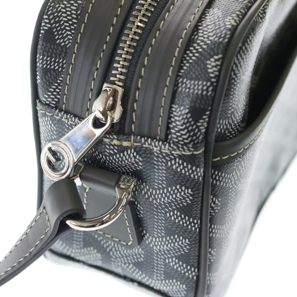 GOYARD(ゴヤール) カップヴェール PM PVC×レザー ショルダーバッグ グレー