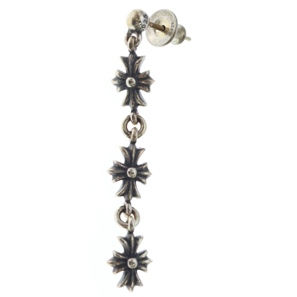 CHROME HEARTS(クロムハーツ) TINY E CH PLS 3 タイニーECHプラス3ドロップ ピアス シルバー BCA116 レディース