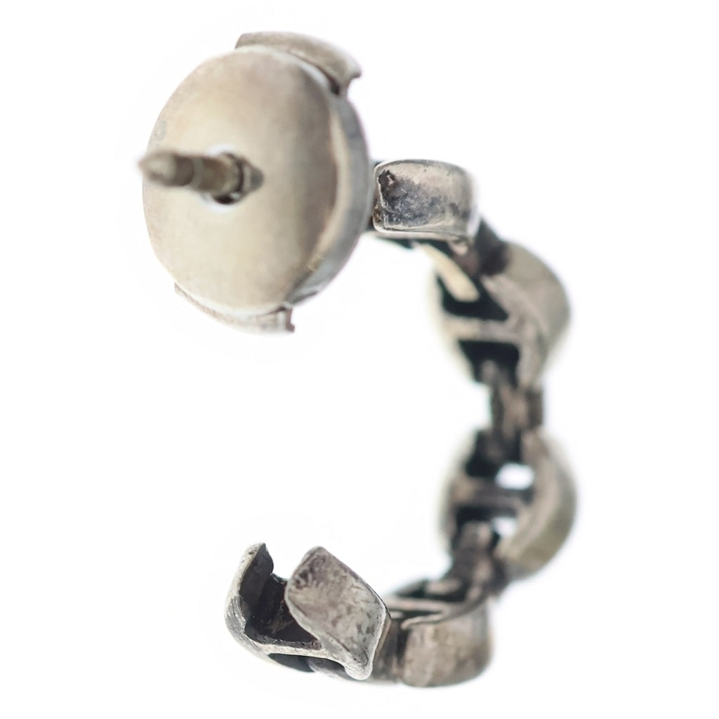 HOORSENBUHS(ホーセンブース) MICRO CRESCENT EARRINGS マイクロ クレセント イヤリング ピアス シルバー