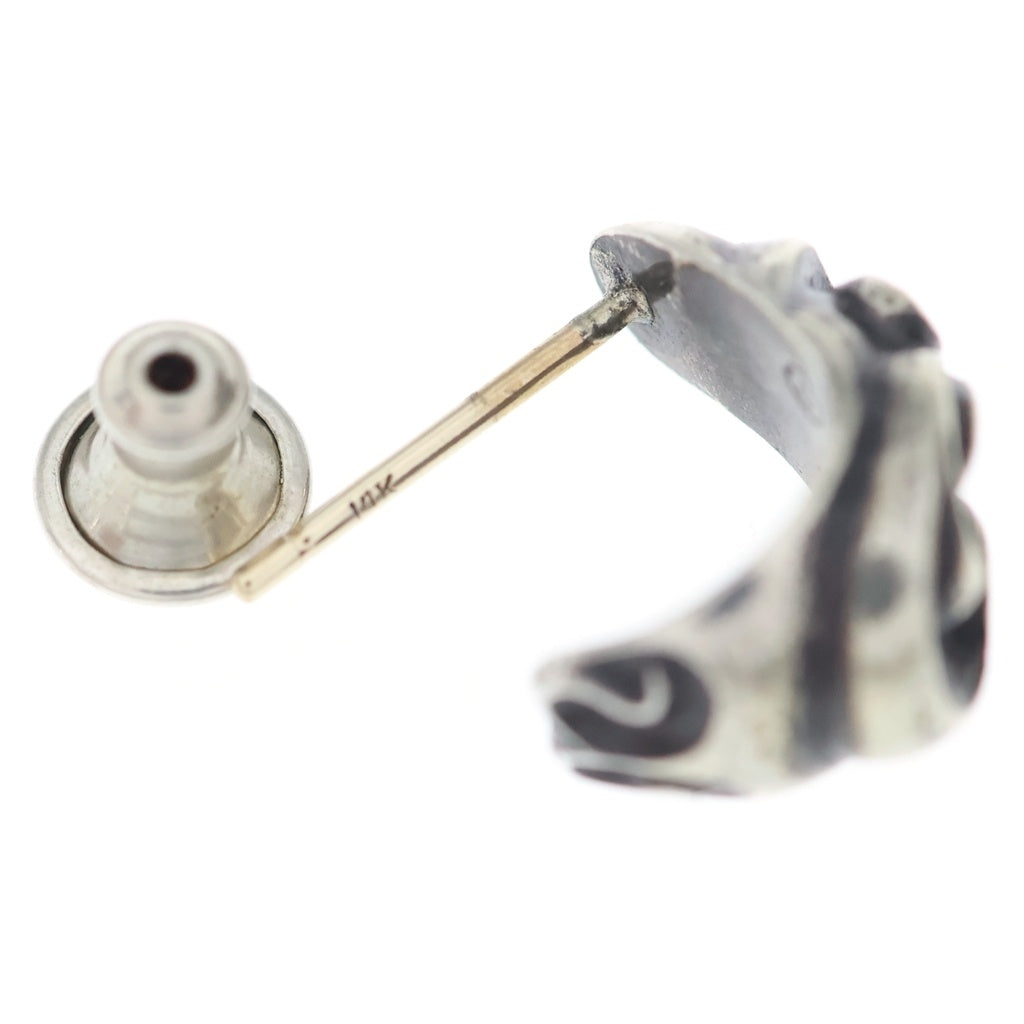 CHROME HEARTS(クロムハーツ) CARVED TEARDROP カーブドティアドロップ ピアス シルバー BCA091 レディース