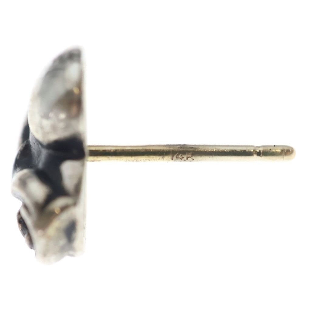 CHROME HEARTS(クロムハーツ) STUD HEART ハート スタッドピアス シルバー BCA112 レディース