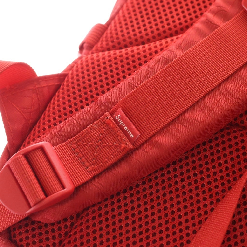 SUPREME(シュプリーム) 19SS Backpack ロゴ 総柄 バックパック リュックサック レッド