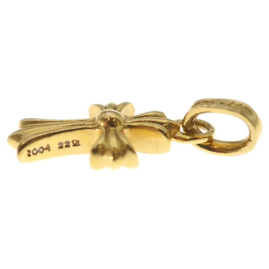 CHROME HEARTS(クロムハーツ) 22K CRS BBYFAT P/DIA ベイビーファットクロス PAVEダイヤ ペンダントトップ ゴールド BCA035