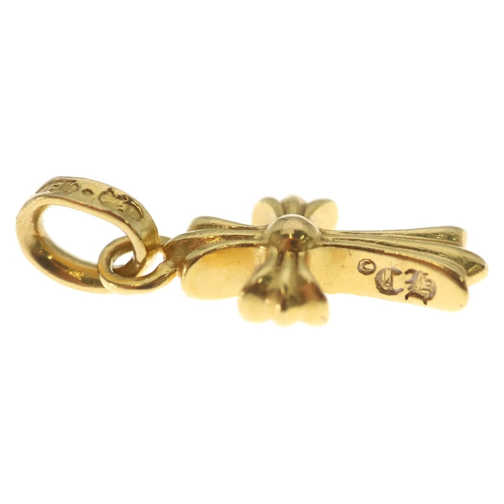 CHROME HEARTS(クロムハーツ) 22K CRS BBYFAT P/DIA ベイビーファットクロス PAVEダイヤ ペンダントトップ ゴールド BCA035