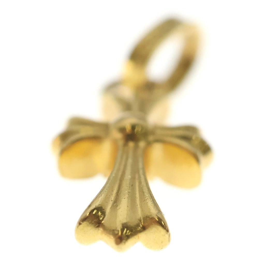 CHROME HEARTS(クロムハーツ) 22K CRS BBYFAT P/DIA ベイビーファットクロス PAVEダイヤ ペンダントトップ ゴールド BCA035
