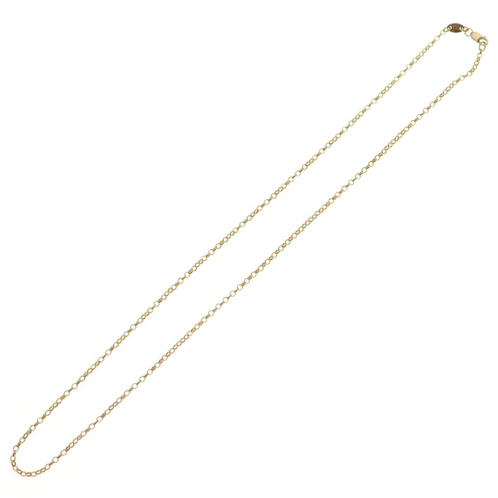 CHROME HEARTS(クロムハーツ) 22K NECKCHAIN R20 ロールチェーンネックレス 20inch ゴールド BCA011