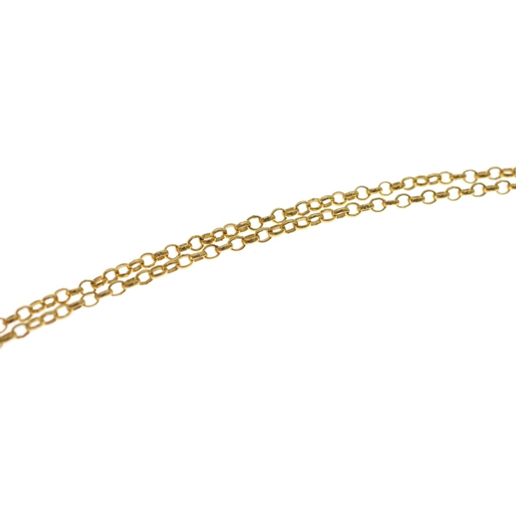 CHROME HEARTS(クロムハーツ) 22K NECKCHAIN R20 ロールチェーンネックレス 20inch ゴールド BCA011