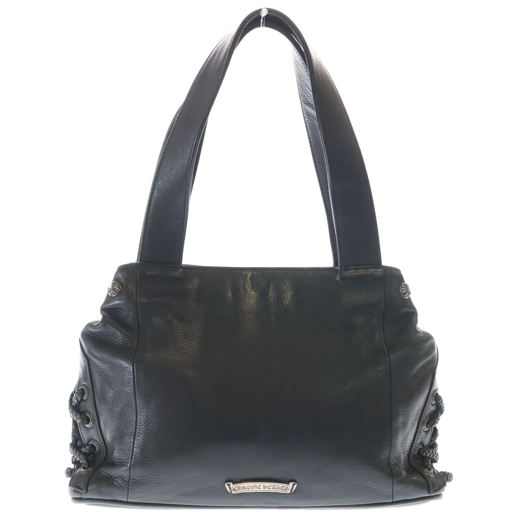 CHROME HEARTS(クロムハーツ) JJ DEAN SMALL JJディーン スモール レザーライダースハンドバッグ ブラック