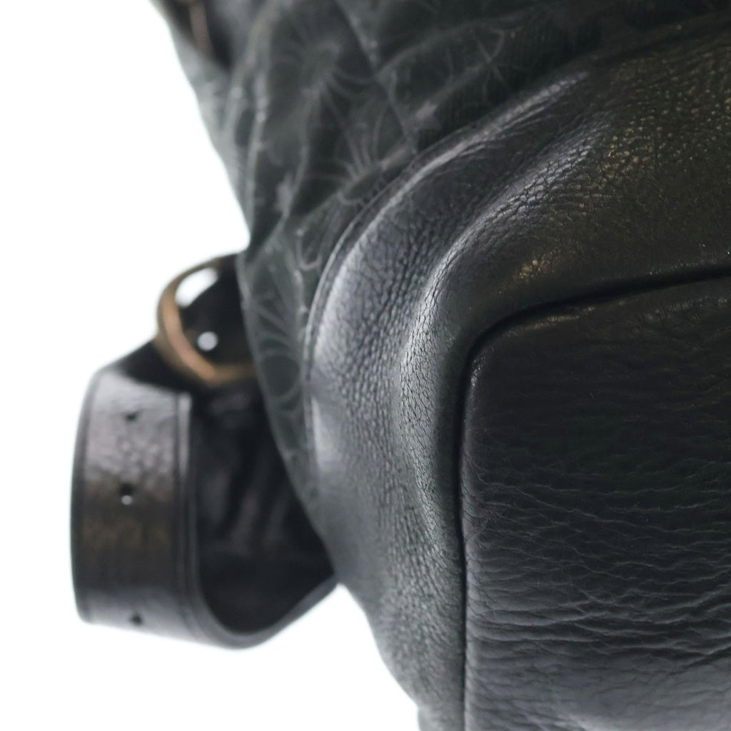 CHROME HEARTS(クロムハーツ) 7TH GRADE セブンスグレード CHプラス デニム バックパック リュックサック ブラック