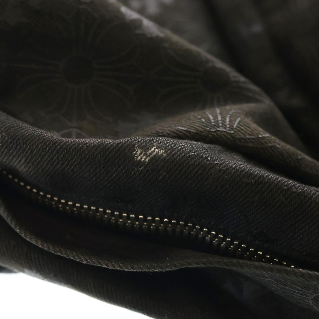 CHROME HEARTS(クロムハーツ) 7TH GRADE セブンスグレード CHプラス デニム バックパック リュックサック ブラック