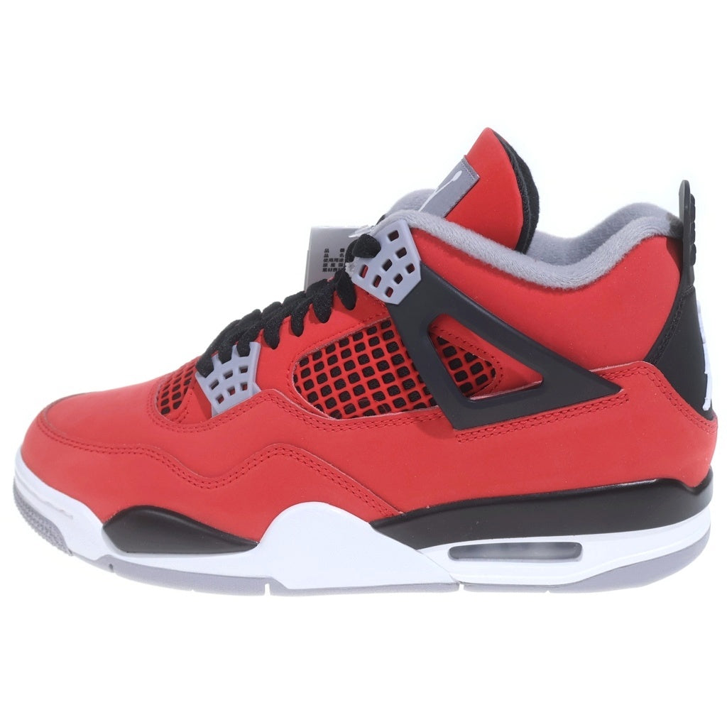 NIKE(ナイキ) AIR JORDAN 4 RETRO TORO BRAVO FQ8138-600 エアジョーダン4 レトロ トロブラボー ハイカットスニーカー レッド US8/26cm