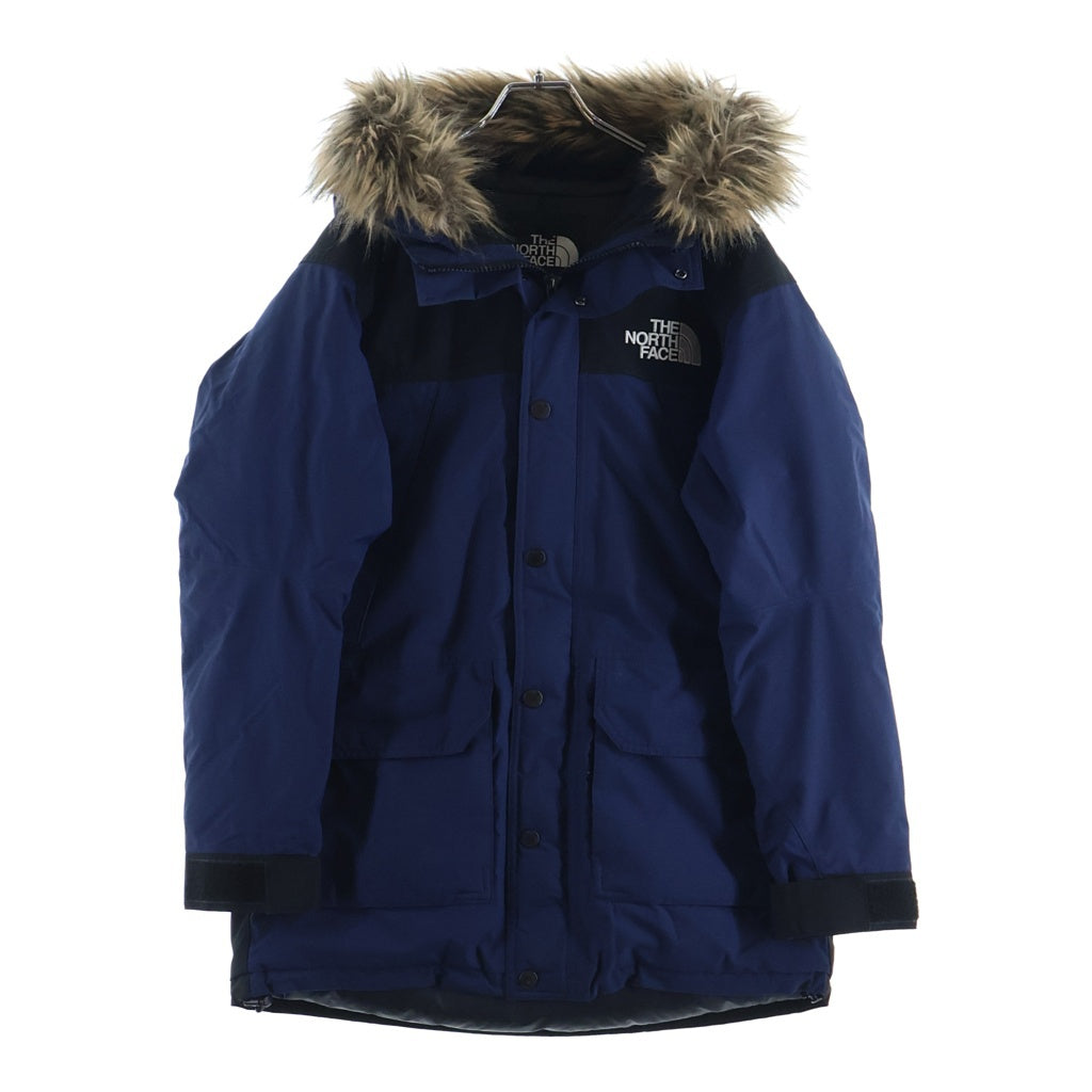 THE NORTH FACE(ザノースフェイス) MOUNTAIN DOWN JACKET GORE-TEX ファー付きフード マウンテンダウンジャケット ブルー ND91835