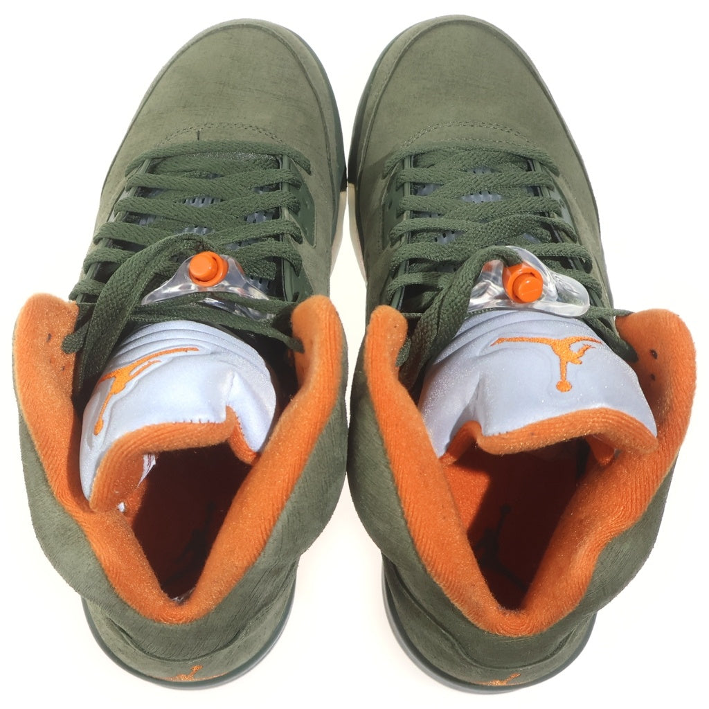 NIKE(ナイキ) AIR JORDAN1 RETRO OLIVE DD0587-308 エアジョーダン1 レトロ オリーブ ハイカットスニーカー カーキ US8.5/26.5cm