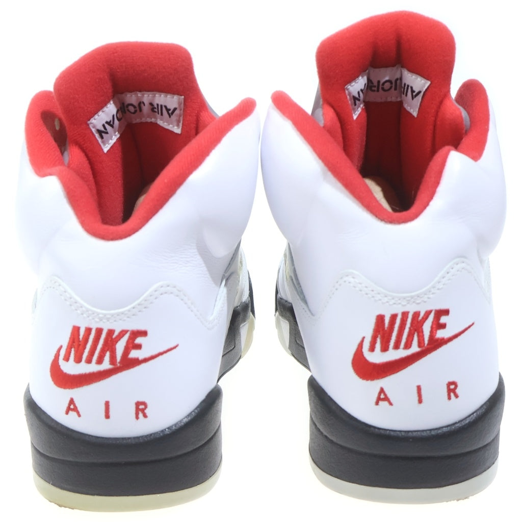 NIKE(ナイキ) AIR JORDAN1 RETRO FIRE RED DA1911-102 エアジョーダン1 レトロ ファイア レッド ハイカットスニーカー ホワイト/レッド US9/27cm