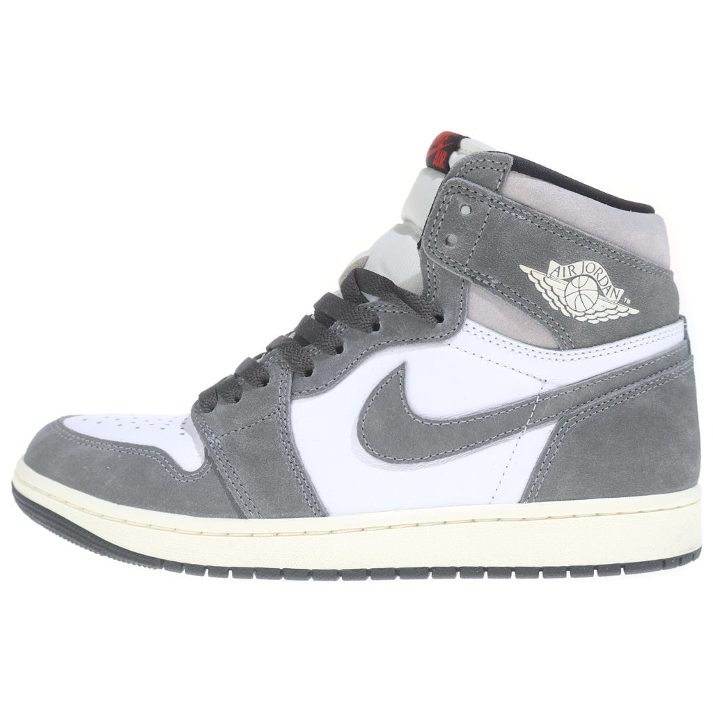 NIKE(ナイキ) AIR JORDAN1 RETRO HIGH OG DZ5485-051 エアジョーダン1 レトロ ハイカットスニーカー ホワイト/グレー US9/27cm