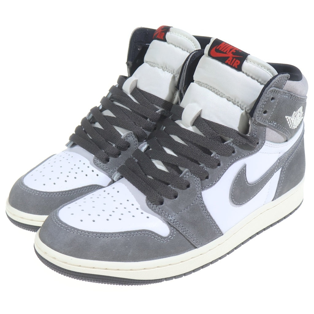 NIKE(ナイキ) AIR JORDAN1 RETRO HIGH OG DZ5485-051 エアジョーダン1 レトロ ハイカットスニーカー ホワイト/グレー US9/27cm