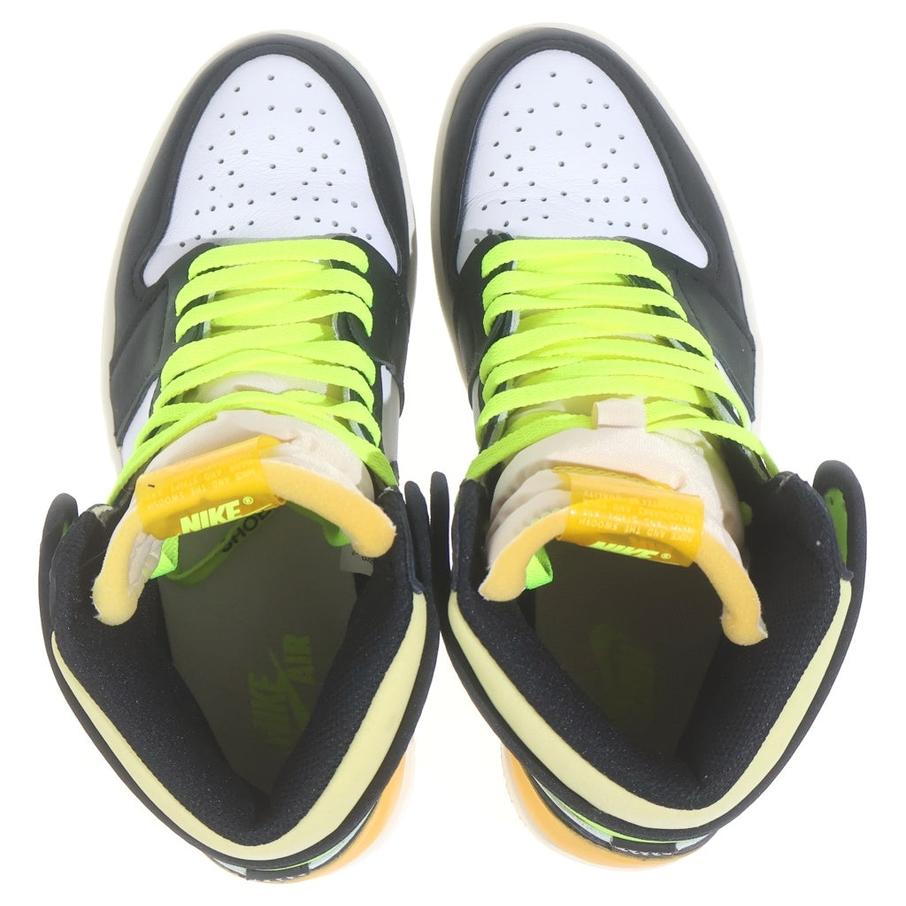 NIKE(ナイキ) AIR JORDAN1 HIGH OG VOLT GOLD 555088-118 エアジョーダン1 ボルト ゴールド ハイカットスニーカー イエロー US8.5/26.5cm
