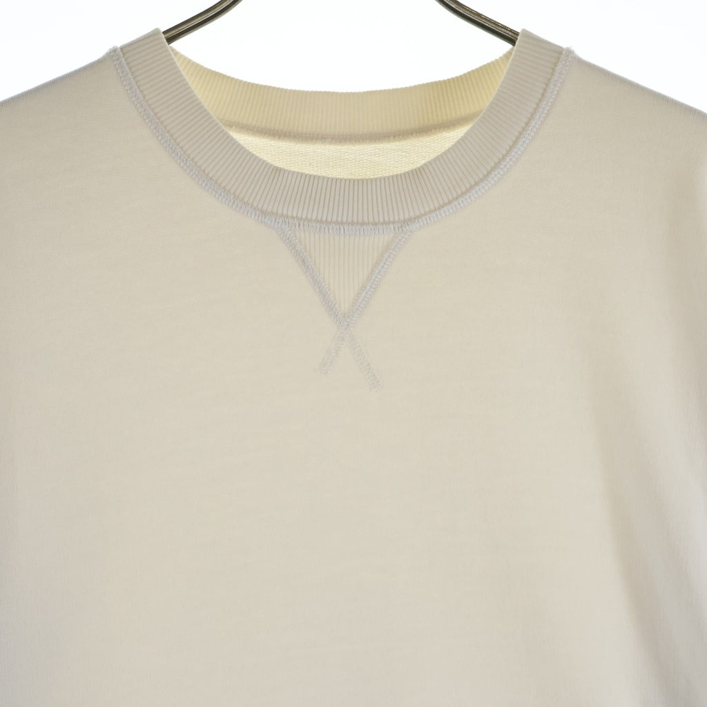 MM6 Maison Margiela(エムエムシックスメゾンマルジェラ) オーバーサイズ クルーネック スウェット ワンピース ホワイト S52CT0396 S25328 レディース