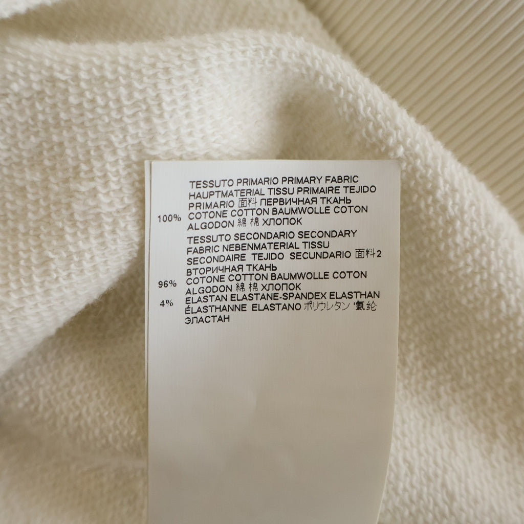 MM6 Maison Margiela(エムエムシックスメゾンマルジェラ) オーバーサイズ クルーネック スウェット ワンピース ホワイト S52CT0396 S25328 レディース