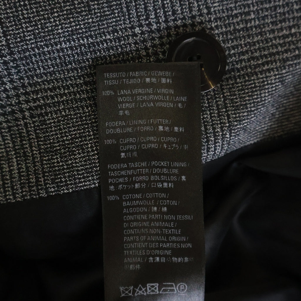 BALENCIAGA(バレンシアガ) グレン チェック ダブルジャケット グレー 571279 レディース