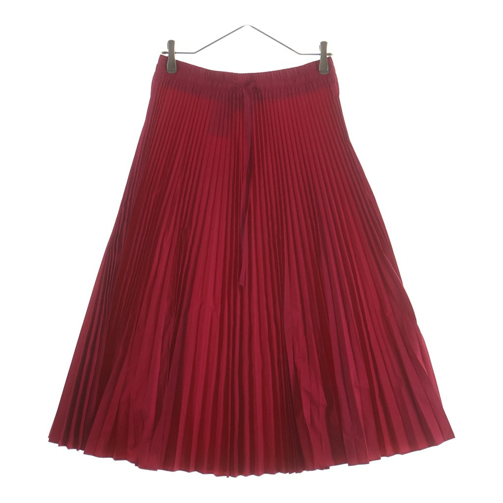 RED VALENTINO(レッド ヴァレンティノ) プリーツ ロングスカート レッド QR0RA36038U レディース