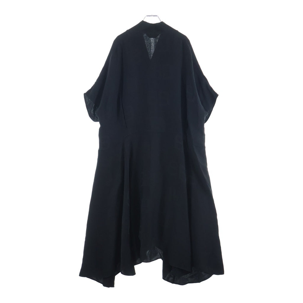BALENCIAGA(バレンシアガ) 23SS ロゴ総柄 アシンメトリー シャツ