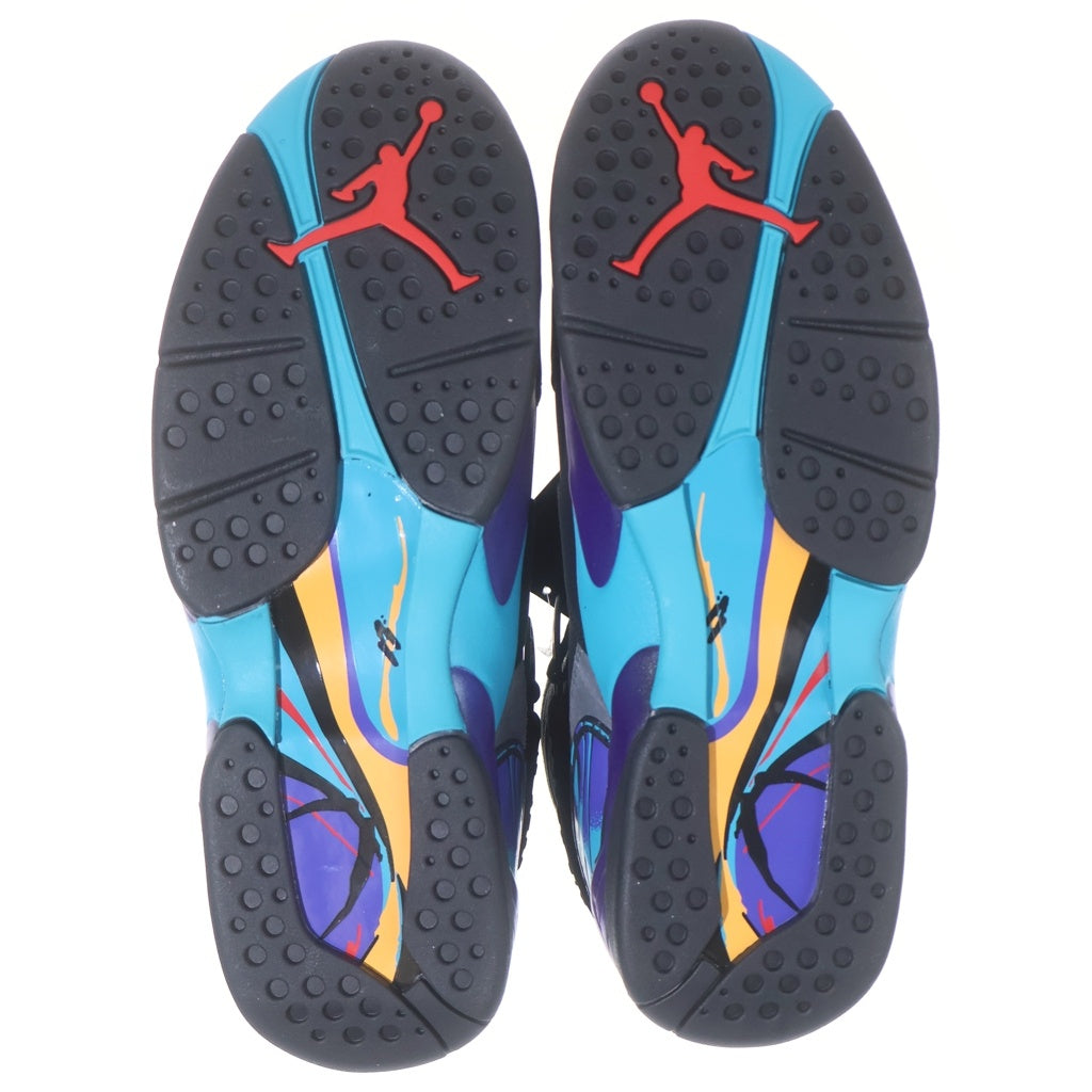 NIKE(ナイキ) AIR JORDAN8 RETRO AQUA 305381-006 エアジョーダン8 レトロ アクア ハイカットスニーカー マルチ US11/29cm